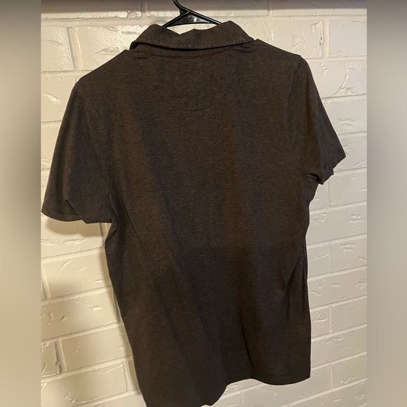 Grayish brown Prana polo shirt size small - Picture 3 of 3